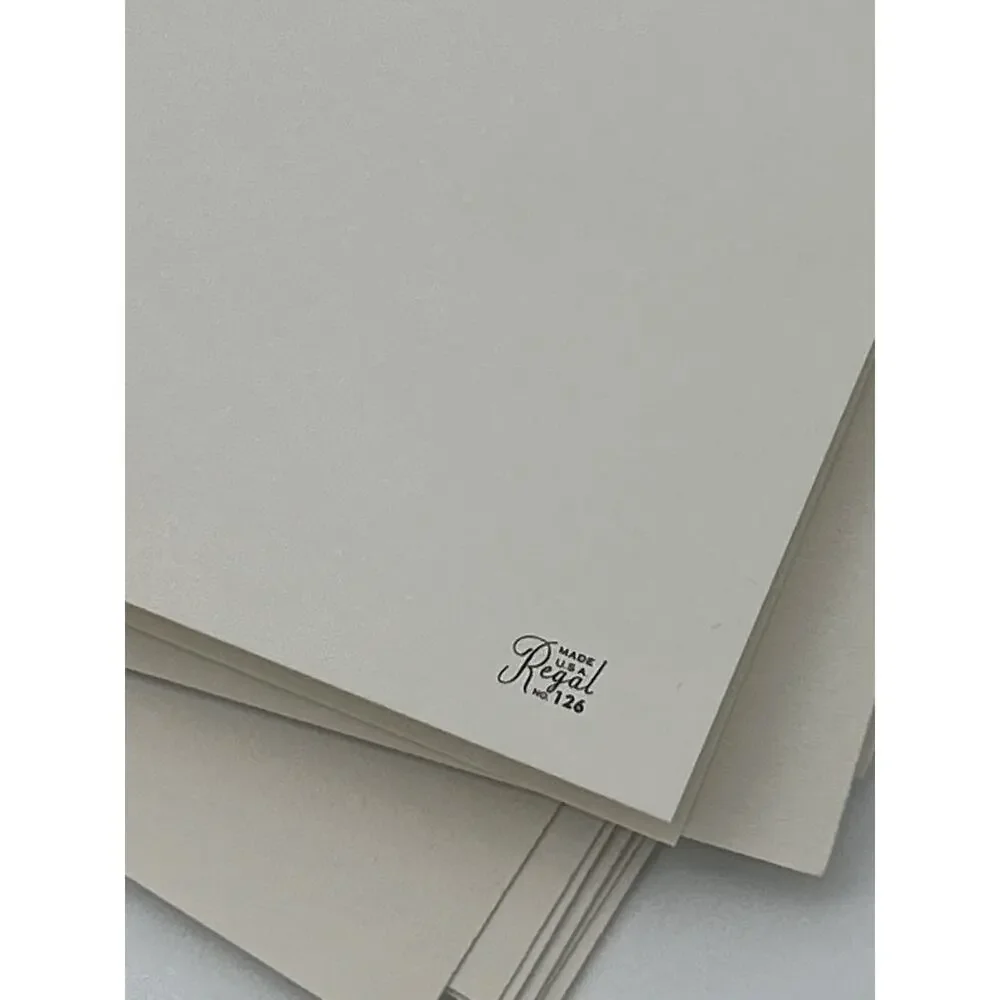 Lot of 41 Vintage Regal No. 126 Sympathy Thank You Cards Envelopes Boxed Funeral
